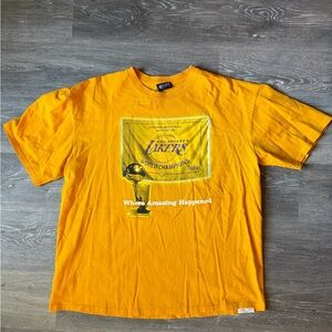 Gold Lakers Champions Tee